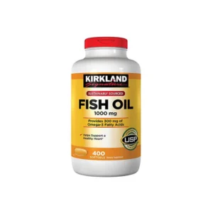 0004194 Kirkland Signature Fish Oil 1000mg With 300mg Omega 3 Fatty Acids 400 Softgels