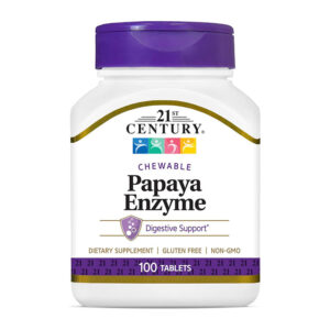 21st Century Papaya Enzyme 100 Tablets 4