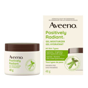 Aveeno Positively Radiant Gel Moisturizer 48gm 6