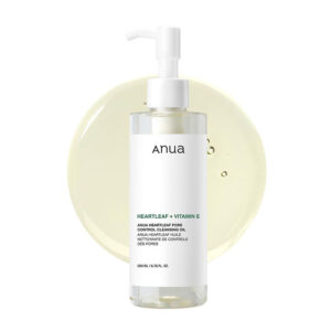 Anuaheartleaf Vitamin E Pore Control Cleansing Oil Mild 200ml 6