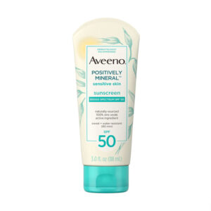 Aveeno Positively Mineral Sunscreen For Sensitive Skin Spf 50 88ml 7