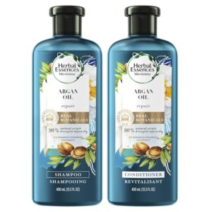 Herbal Essences Argan Oil Of Morocco Shampoo And Conditioner Set For Very Dry Rough Hair, 400 Ml