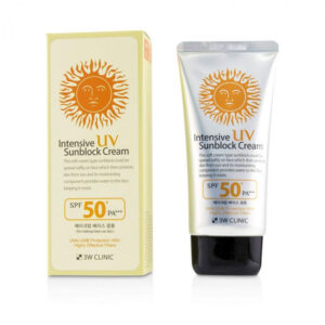 3w Clinic Intensive Uv Sunblock Cream Spf50pa 70ml 64b5340cb6850