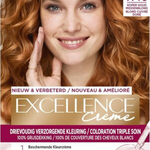 L'Oréal Paris Excellence Creme 7.43 Hair Colour Red - Hair Colour