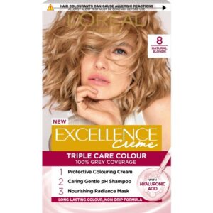 L'Oreal Excellence Creme Natural Blonde 8 Hair Dye