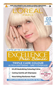 Loreal Paris Excellence 03 Very Light Ash Blonde ultra lightener
