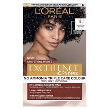 L’Oreal Paris Excellence Crème Universal Nudes 1U Black Hair Dye
