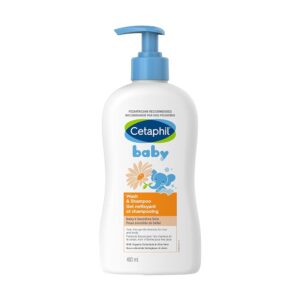 Cetaphil Baby Calendula Wash & Shampoo 400ml