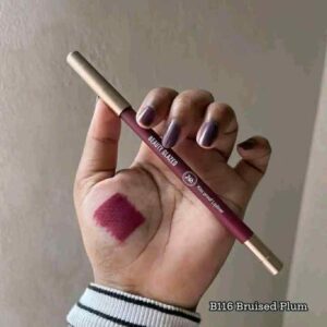 BEAUTY GLAZED Waterproof Matte Lip Liner Pencil-116 BRUISED PLAM