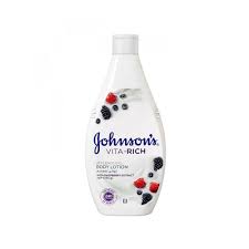 Johnson Vita Rich Replenishing Body Lotion With Raspberry Extract - 400 ml