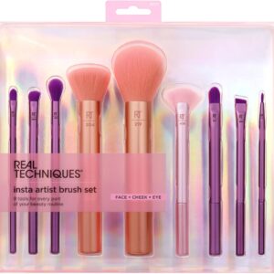 real techniques Insta Artist Brush Set 9 pis