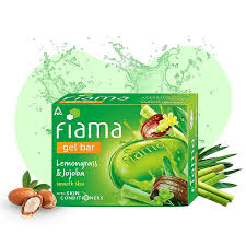 Fiama gel bar Lemongrass and Jojoba Soap used for male/ female - 125 gm