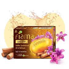 Fiama Gel Bar (Golden Sandalwood oil & Patchouli): 125 gm