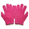 Skinlogic Bath And Body Exfoliating Body Gloves 1 Pair Pink 5