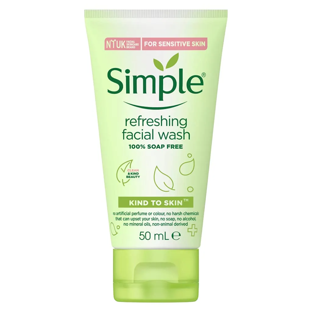 51WStvdNioL.jpg Simple Kind To Skin Refreshing Facial Wash Gel 50ml