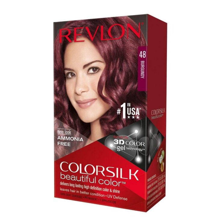 Revlon ColorSilk Beautiful Color Permanent Hair color  48-Burgundy