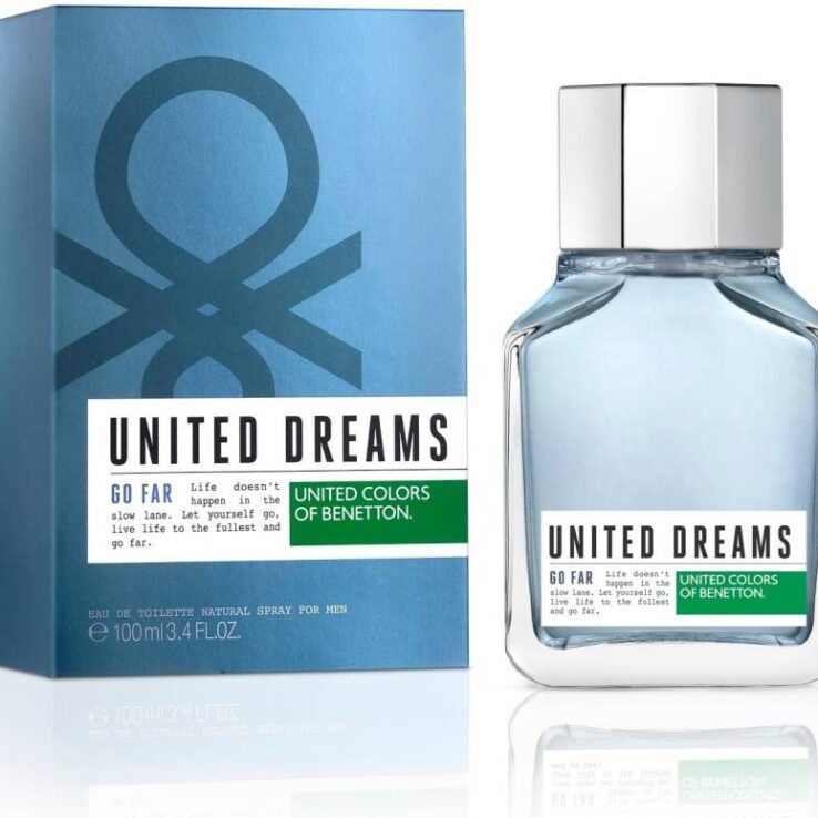 United Colors of Benetton  Dreams Go Far EDT Perfume for Men 100ml