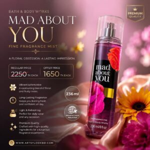 Bath & Body Works Mad About You Fine Fragrance Mist. 236 ml