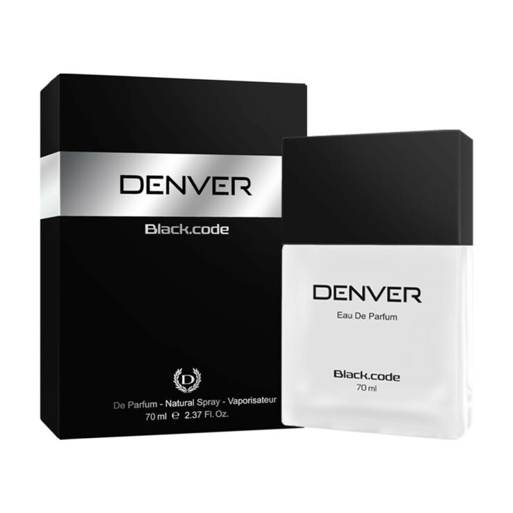 Men Floral Denver Black Code Deodorant, Box, Packaging Size: 60ml