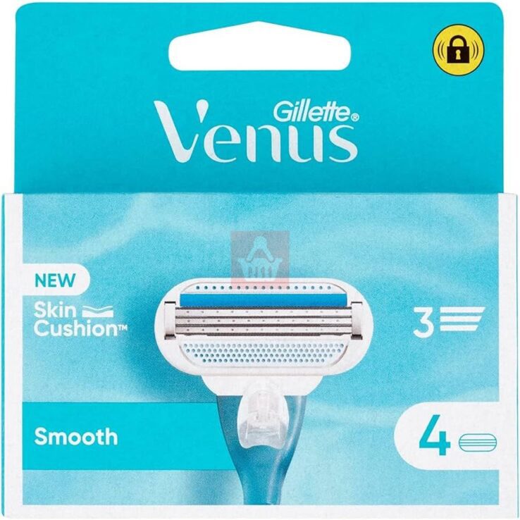 Gillette Venus Smooth Glidestrip Blades 4pcs