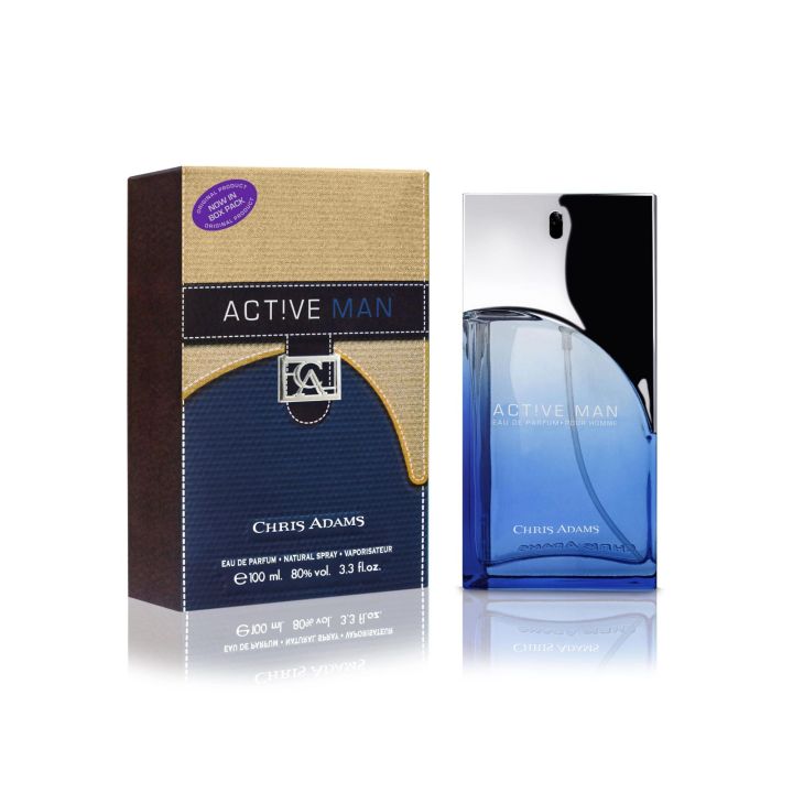 Chris Adams Active Man Eau De Parfum 100ml