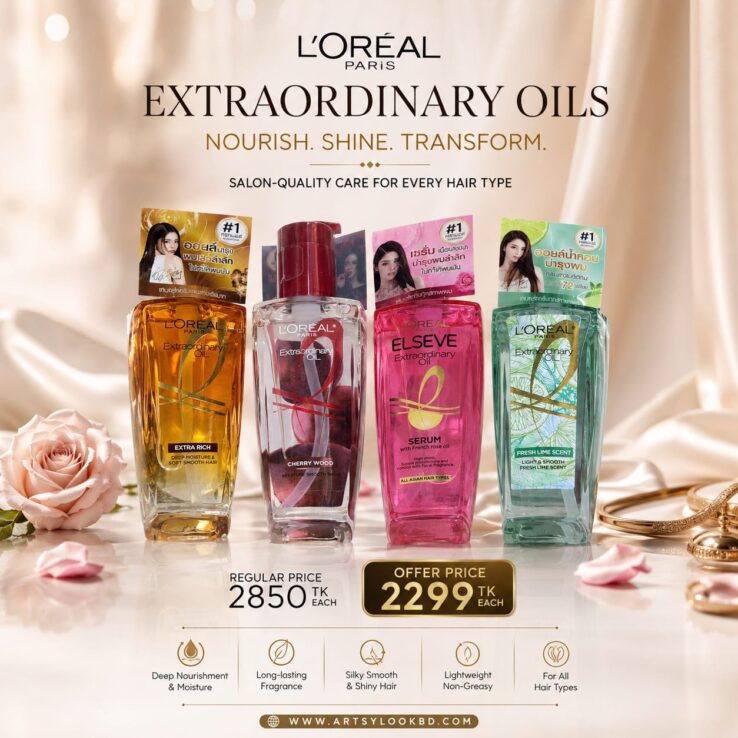L'Oréal Paris Extraordinary Oil Fresh Lime Scent 100ml