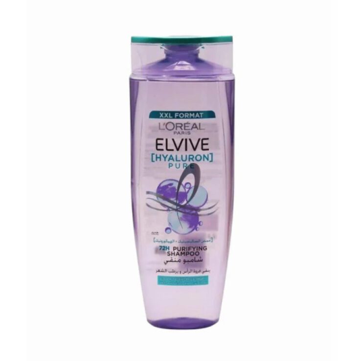 L'Oreal Paris Elvive Hyaluron Pure Purifying Shampoo Size: 600ml