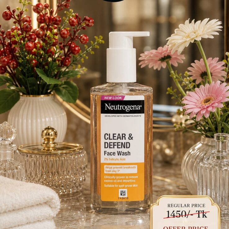 Neutrogena Clear & Defend Face Wash (200ml)