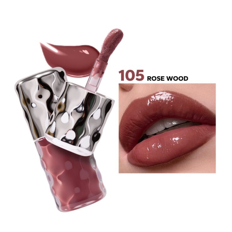 Beauty Glazed Volume Plumping Lip Gloss - 104 RIBBON Size: 6gm