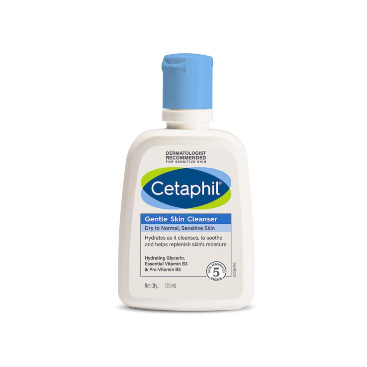 Cetaphil Gentle Skin Cleanser For Dry To Normal Sensitive Skin, 125 ml