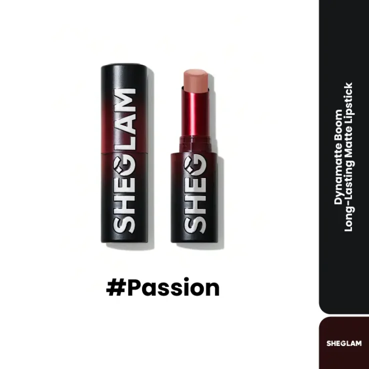 SHEGLAM Ember Rose Long Lasting Matte Lipstick – Passion
