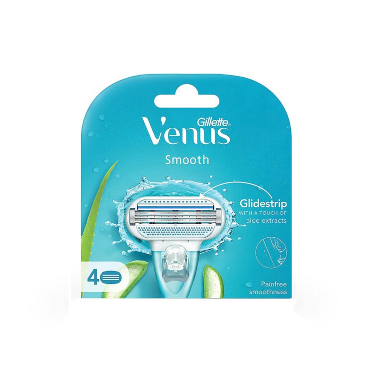 Gillette Venus Hair Removal Razor Blades (4 Pieces) For Women