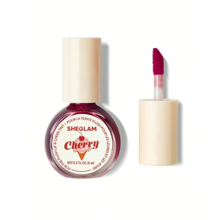 SHEGLAM For the Flush Lip & Cheek Tint-Cherry Picked Size: 6ml