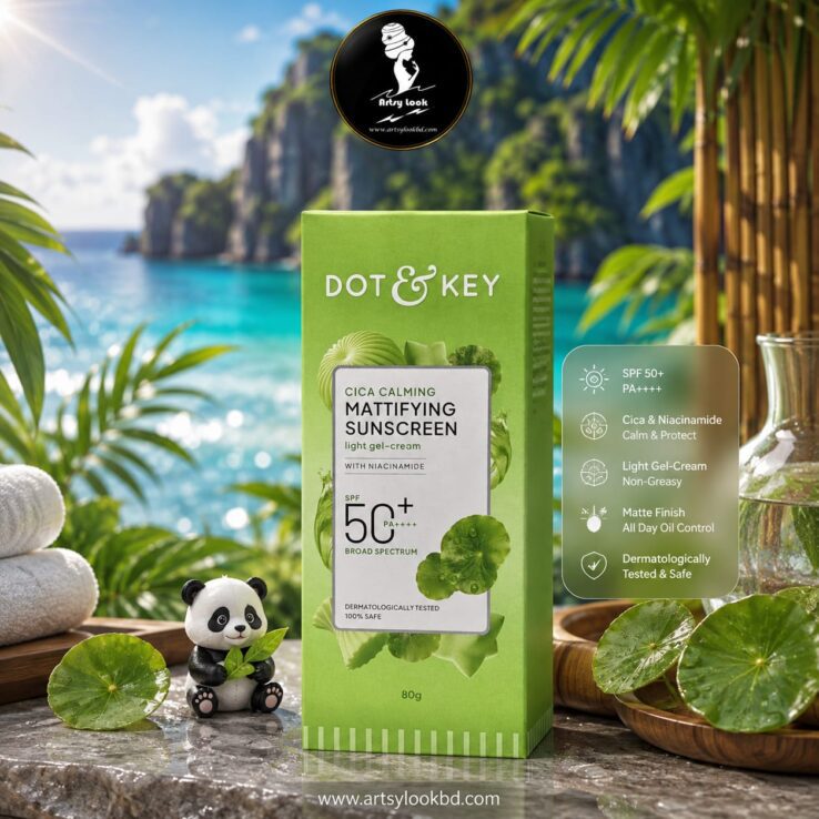 Dot & Key CICA Calming Mattifying Sunscreen SPF 50 PA++++ | 80g
