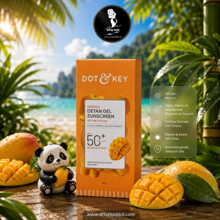 Dot & Key Mango Detan Gel Sunscreen SPF 50+ PA++++ | 80g