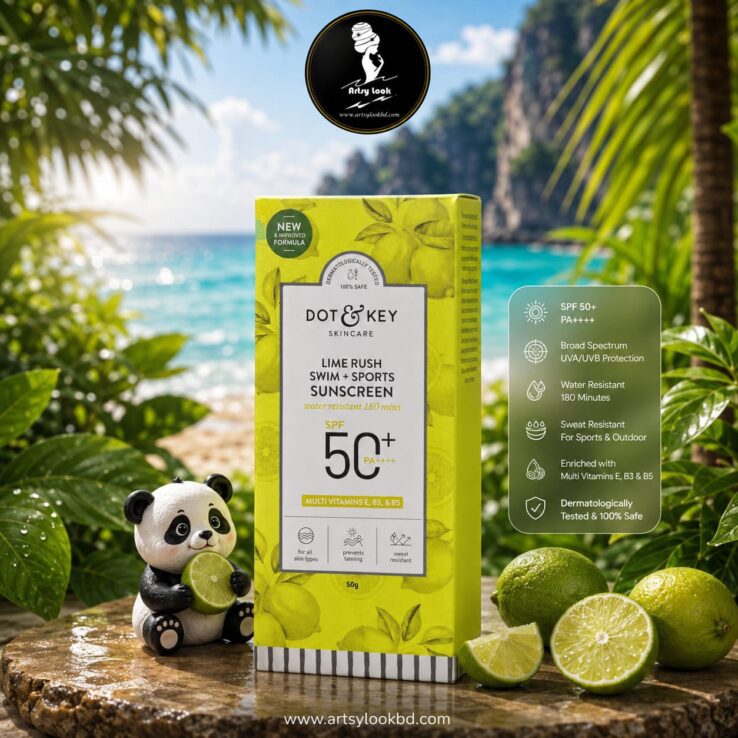 Dot & Key Lime Rush Swim+ Sports Sunscreen SPF 50+ PA++++ (50g)