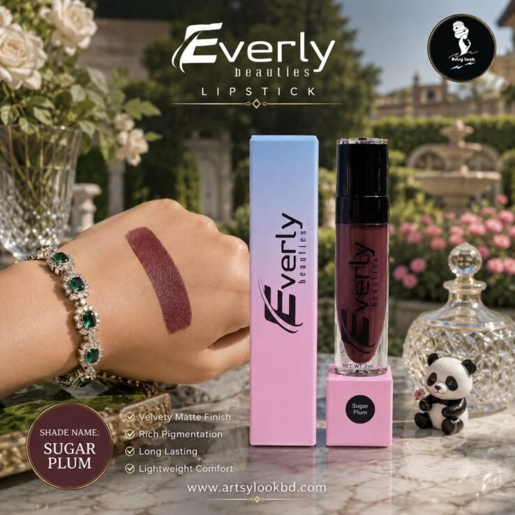 Everly Beauties Lipstick – Sugar Plum