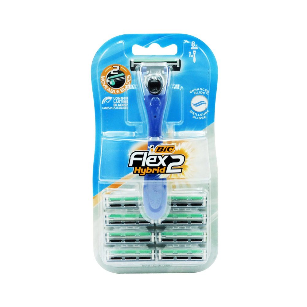 bic-flex2-hybrid-disposable-razor-blue-pack-of-8