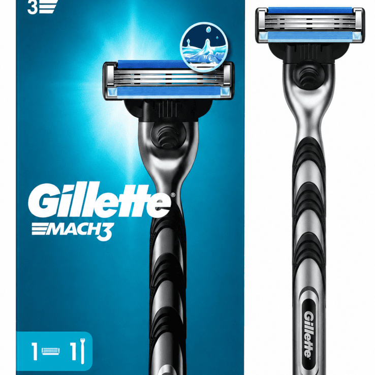 Gillette Mach3 Men’s Razor – 1 Handle + 1 Blade