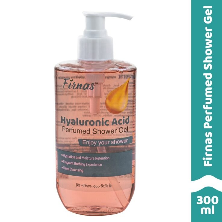 Firnas Hyaluronic Acid Perfumed Shower Gel Size: 300 ml