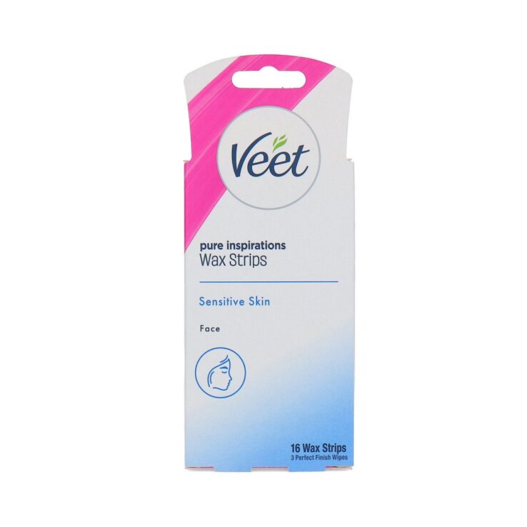Veet Pure Inspirations 16 Wax Strips For Face