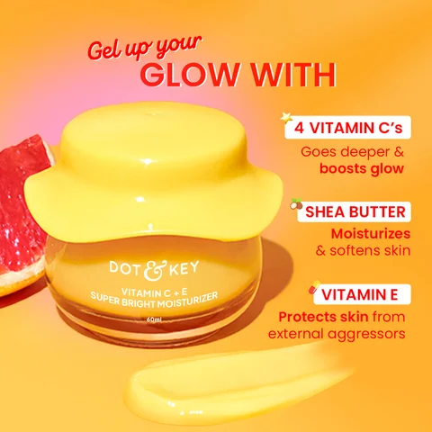 Dot & Key Vitamin C+E Super Bright Moisturizer 60ml thumbnail m-2 Dot & Key Vitamin C+E Super Bright Moisturizer 60ml