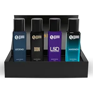 Beardo Day Perfumes For Men 4 x 20ml | Compliment worthy Unisex perfume combo
